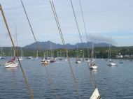 Cuillins from Carbost Pier